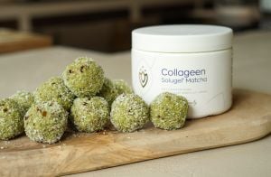 Matcha Collageen Bliss balls