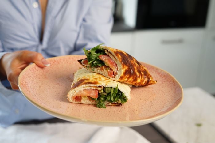 Cottage Cheese Wraps