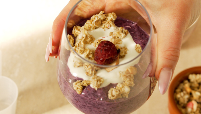 Mixed Berry Chia pudding