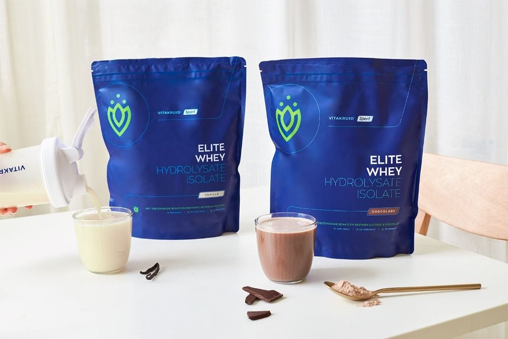 Train, groei & herstel als een pro: ga voor Elite Whey Protein