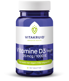 Vitamine D3 Vegan - 25 mcg / 1000 IE