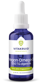 Vegan Omega-3 1250 TG algenolie