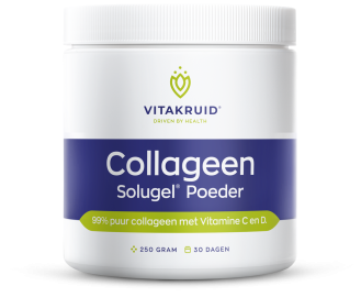 Collageen Solugel® poeder – 99% puur met vitamine C en D  - Vitakruid