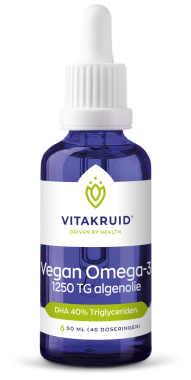 Vegan Omega-3 1250 TG algenolie