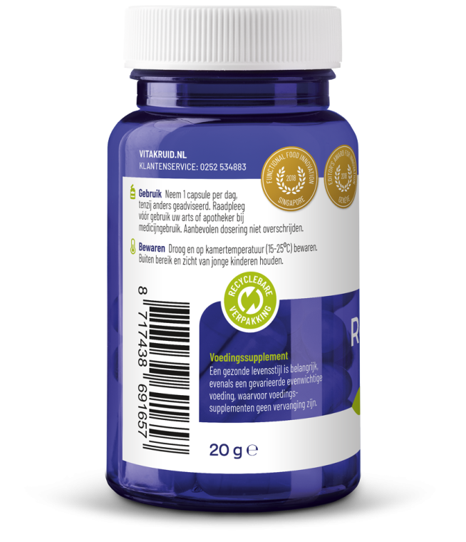 Resveratrol 200 mg met Bioperine®