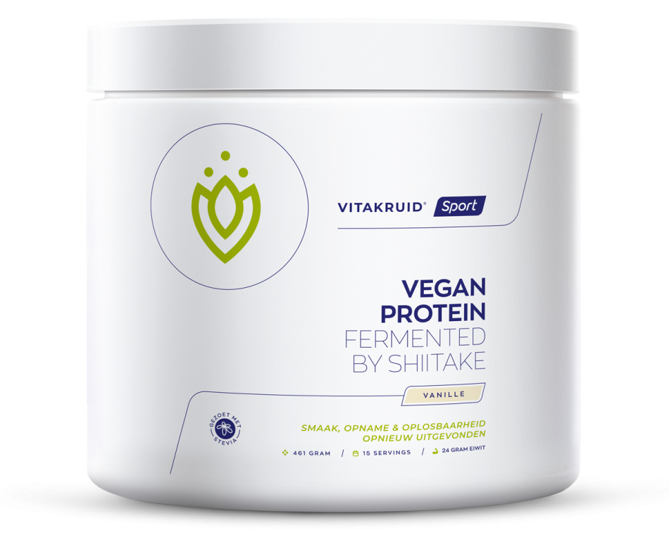Vegan Protein fermented by Shiitake