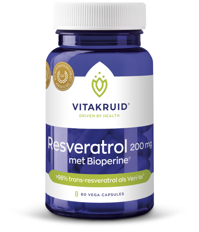 Resveratrol 200 mg met Bioperine®