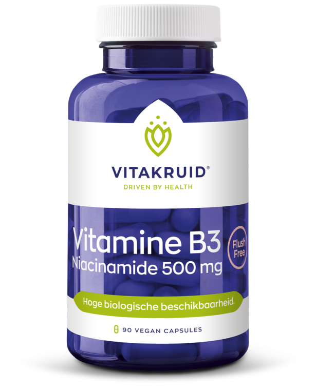 Vitamine B3 Niacinamide 500 mg