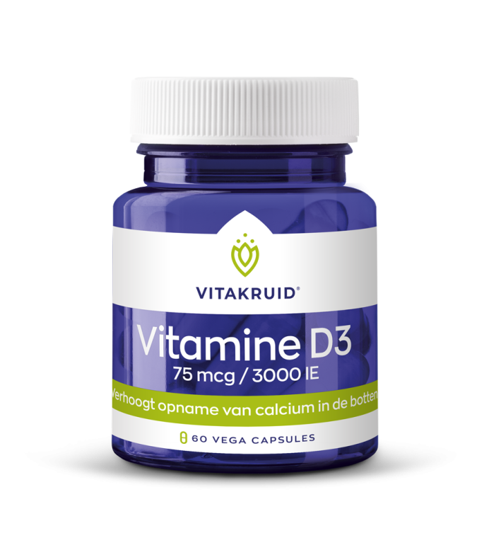 Vitamine D3 - 75 mcg  / 3000 IE