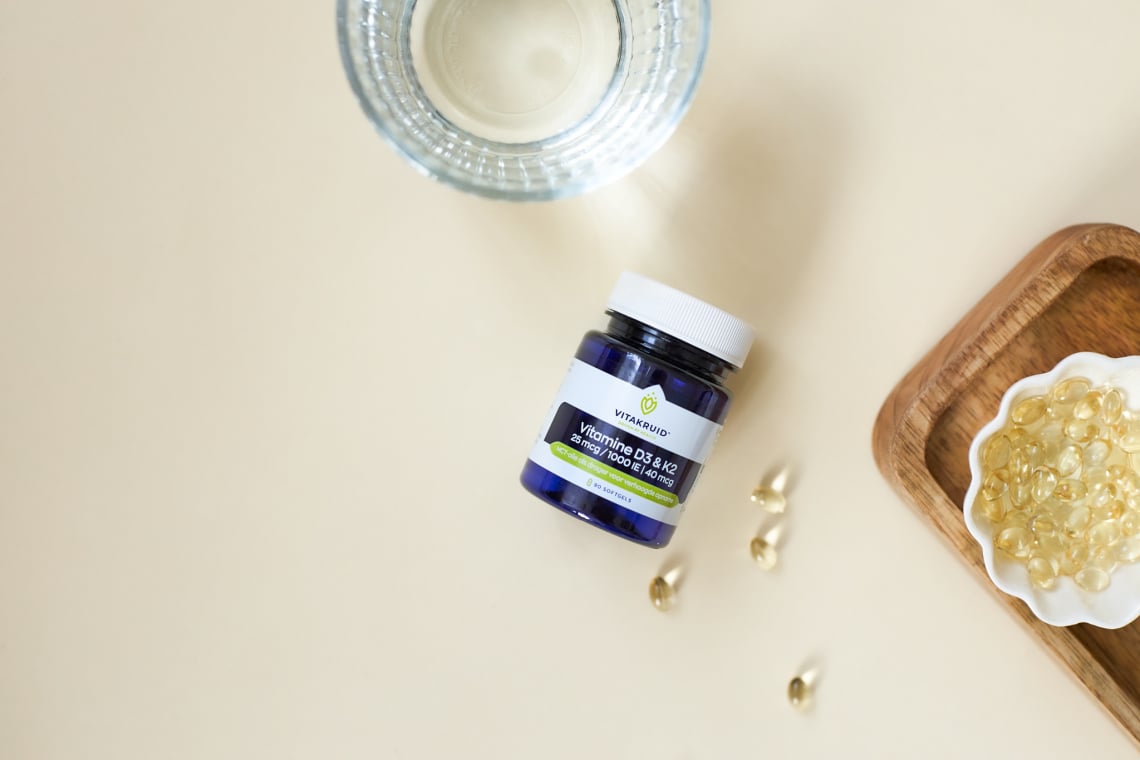 Vitamine D3 & K2 softgels