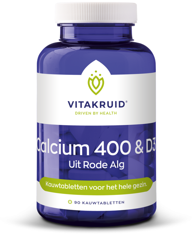 Calcium 400 & D3 uit Rode Alg