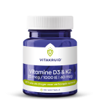 Vitamine D3 & K2 softgels