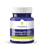 Vitamine D3 & K2 tabletten