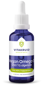 Vegan Omega-3 1250 TG algenolie