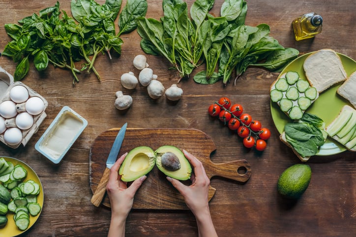 Groenten met veel koper