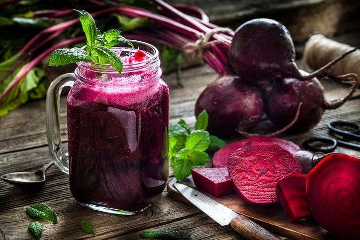 Bietensap smoothie