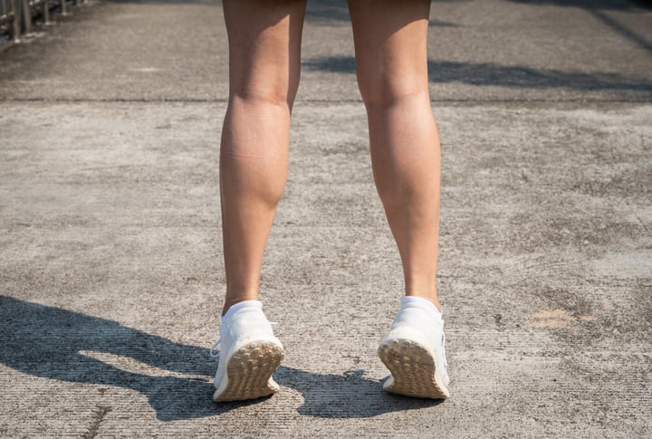 Lopen op je tenen